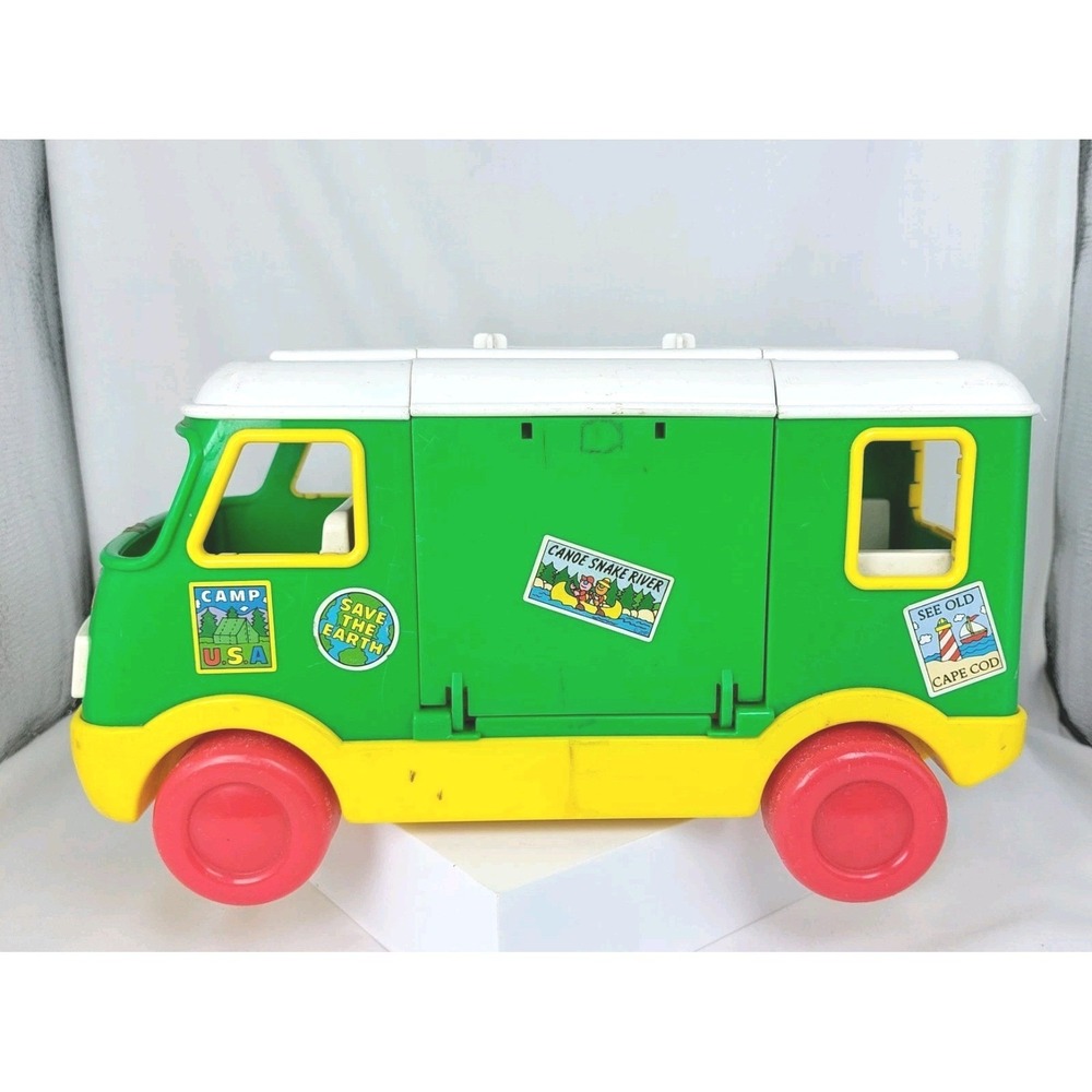 Vintage 1993 Tyco Sesame Street Camper Play Set with Accessories‎